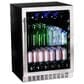 Azure 5.6 Cu. Ft. Glass Door Beverage Center in Stainless Steel, , large