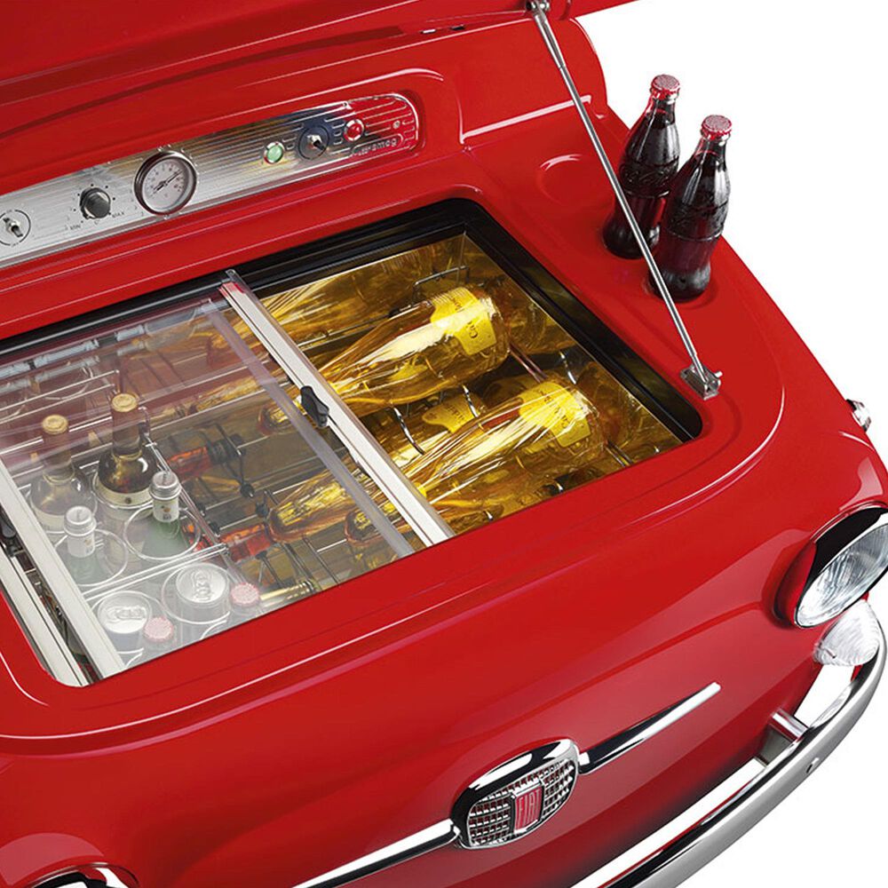 SMEG 3.53 Cu. Ft. Beverage Cooler in Red, , large