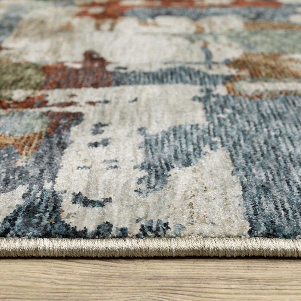 Oriental Weavers Hayden HAY02 7&#39;10&quot; x 10&#39;10&quot; Beige and Multicolor Area Rug, , large