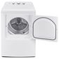 Midea 7 Cu. Ft. Front Load Gas Dryer in White, , large