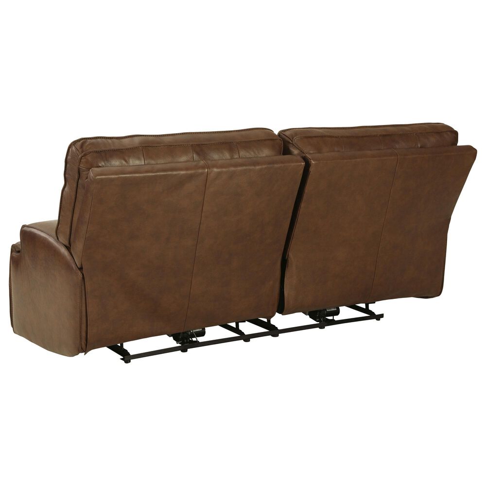 Ashley Francesca Power Reclining Sofa in Auburn, , large