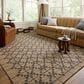 Chris Loves Julia x Loloi Judy 7"9" x 9"9" Natural and Graphite Area Rug, , large