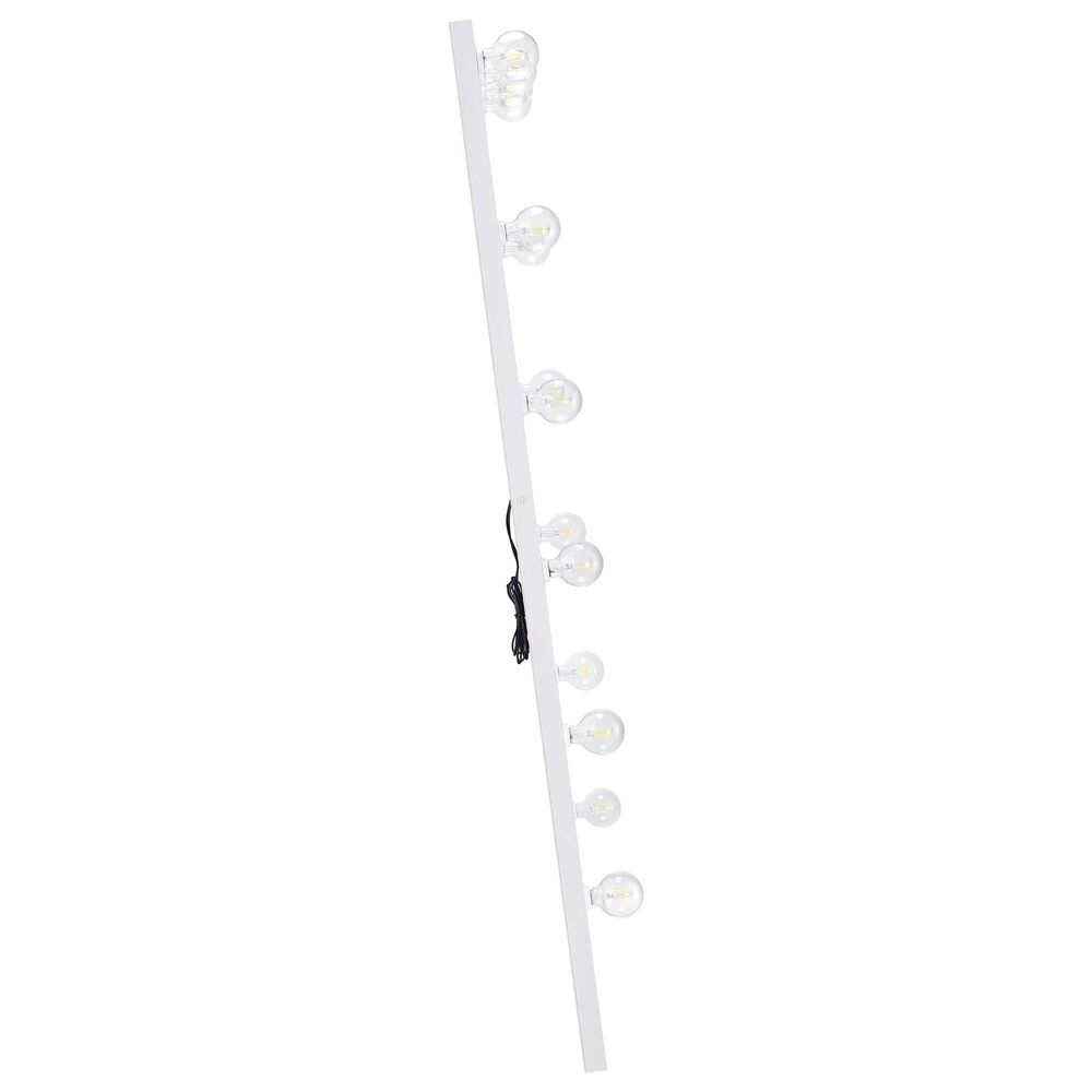 Coaster Zayan Floor Mirror in White Gloss, , large