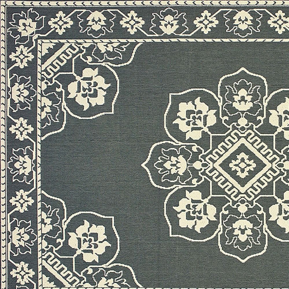Oriental Weavers Marina 7&#39;10&quot; Round Grey and Ivory Area Rug, , large
