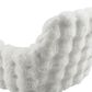 Linon Home Decor Fiona Office Chair with White Cloud Bubble Cushion in Silver, , large