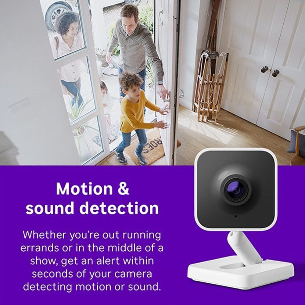 Roku 2-Pack Indoor Wired Security Camera in White, , large