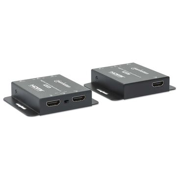 Manhattan 4K 30Hz HDMI over Ethernet Extender Kit in Black, , large