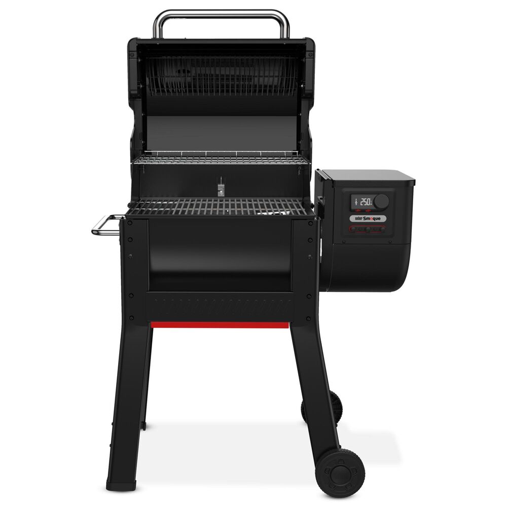Weber Smoque Wood Pellet Grill in Black, , large