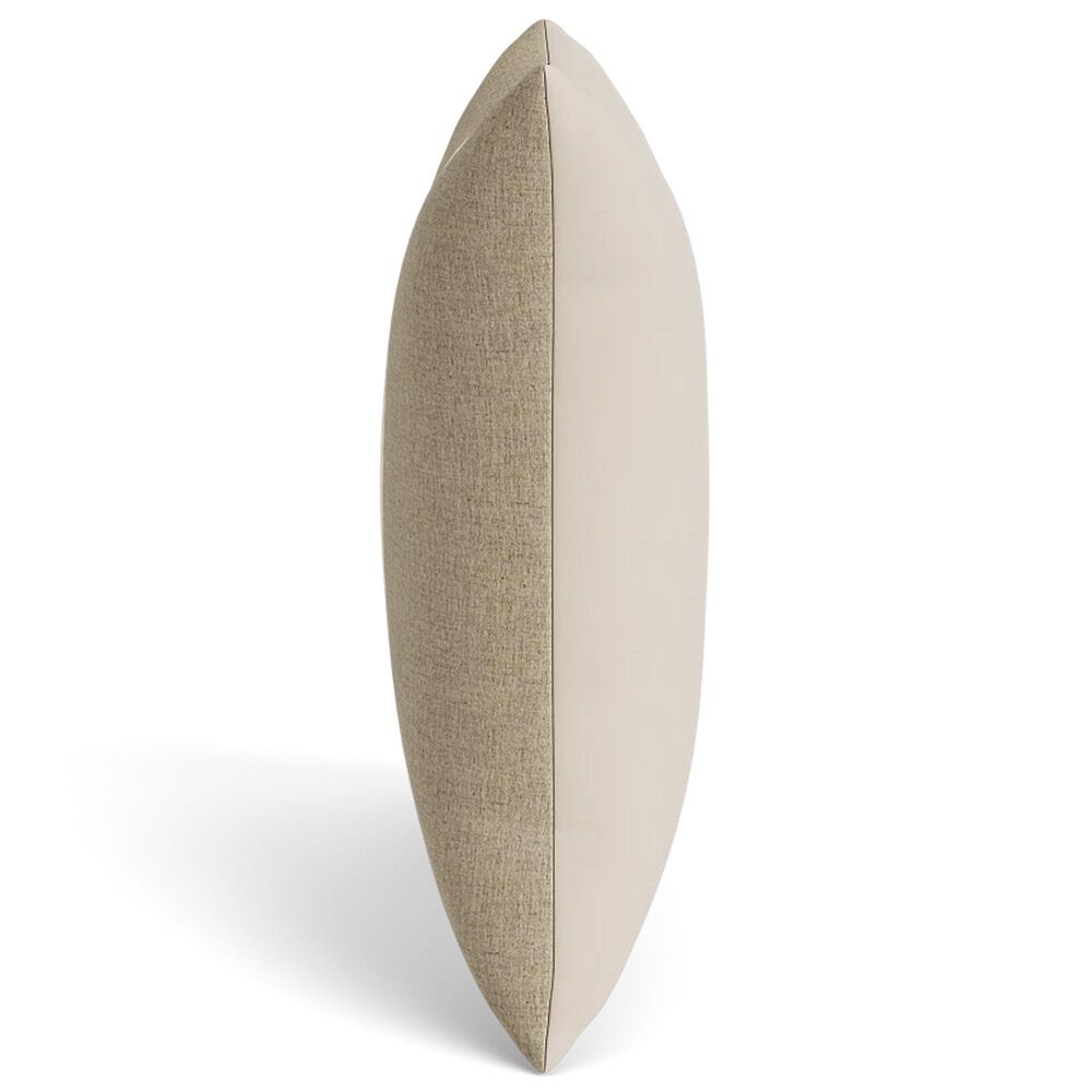 Ann Gish Echelon 24" x 24" Square Throw Pillow in Natural, , large