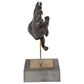 Maple and Jade 15" Resin Ape Sculpture in Blackish-Brown, Gold and Dark Gray, , large