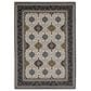 Oriental Weavers Vivian VI04D 6"7" x 9"6" Ivory Area Rug, , large