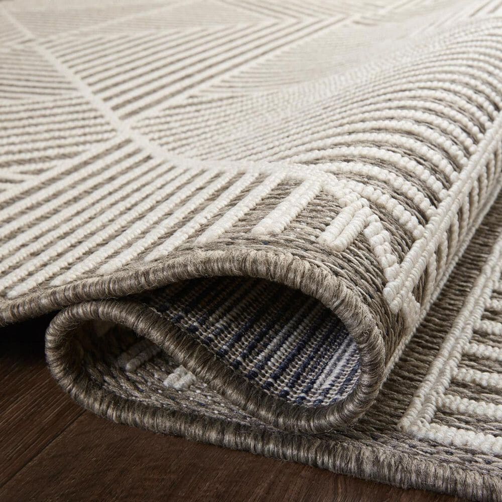 Loloi II Rainier RAI-03 9&#39;2&quot; x 12&#39;2&quot; Natural and Ivory Indoor/Outdoor Area Performance Rug, , large