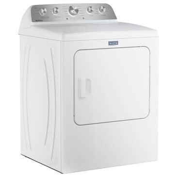 Maytag 7 Cu. Ft. Front Load Electric Dryer with Pet Pro Option in White, , large