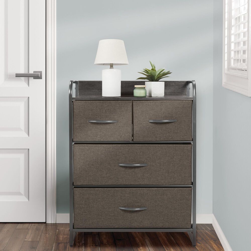 mDesign 4-Drawer Chest in Charcoal, , large
