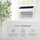 Keystone 12000 BTU Window Mounted Inverter Air Conditioner in White, , large