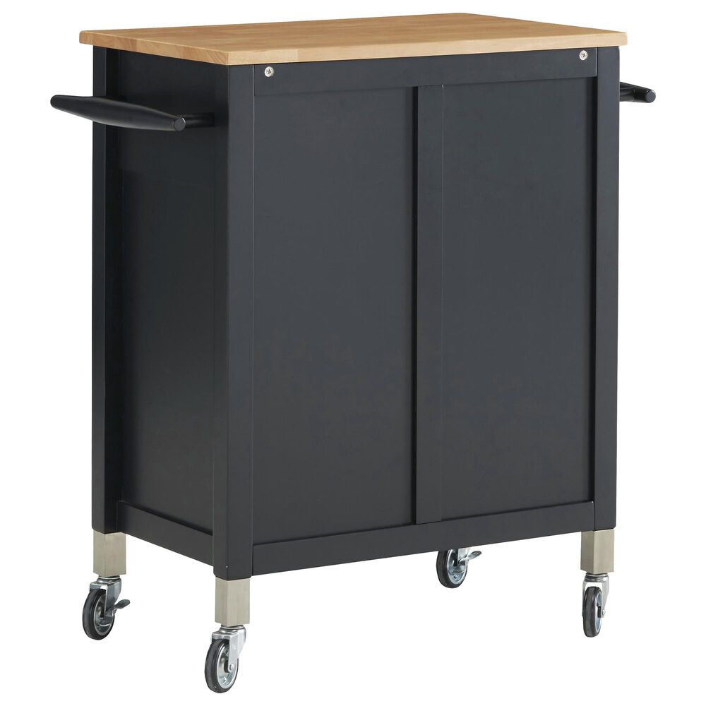 Homestyles Dolly Madison Kitchen Cart in Black, , large