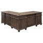 Wycliff Bay Carson L-Shaped Right Return Desk in Weathered Dove, , large
