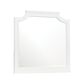 Samuel Lawrence Savannah Beveled Mirror in White, , large
