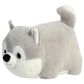 Aurora 10" Haze Husky Stuffed Animal in Grey and White, , large