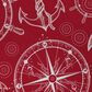 Dalyn Rug Company Harbor Nautical 5" x 7"6" Red Indoor/Outdoor Area Rug, , large