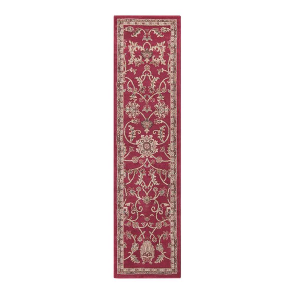 Surya Riley RLY-5024 3" x 8" Orange/Khaki/Tan Runner, , large