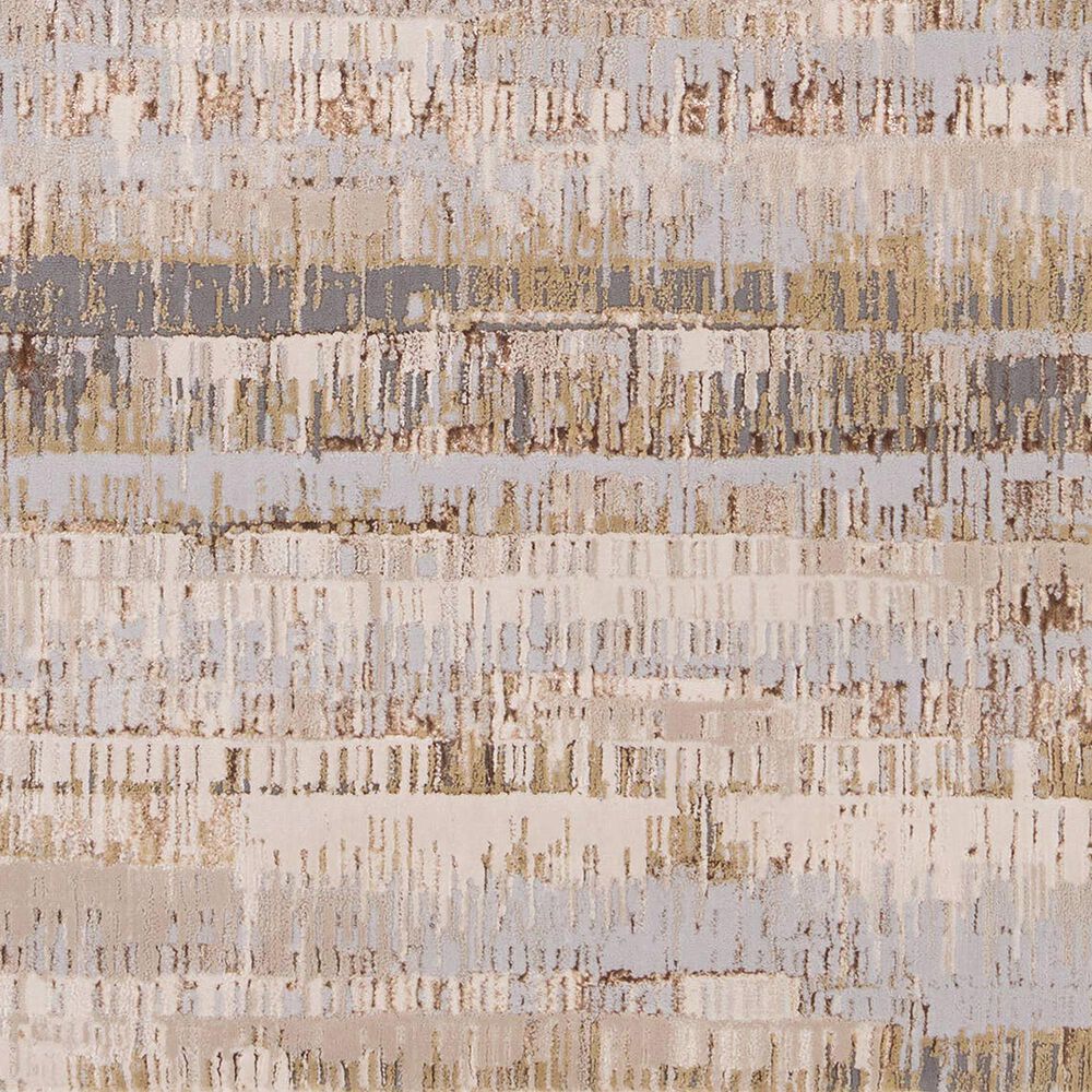 Jaipur Catalyst Elysia 7&#39;10&quot; x 10&#39;6&quot; Charcoal Gray, Coffee Liqueur, Candied Ginger, Silver Gray and Cobblestone Area Rug, , large