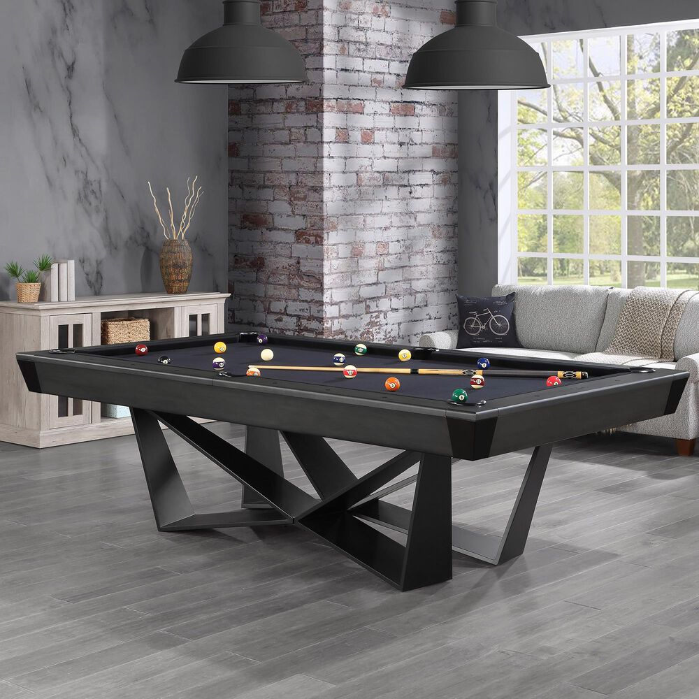 Imperial Alton 8' Pool Table in Smoke, , large
