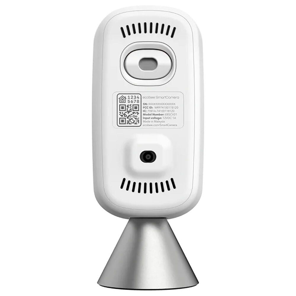Ecobee SmartCamera with Voice Control in Black and White, , large