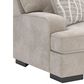 Ashley High Profile Stationary Sofa and Loveseat Set in Taupe, , large