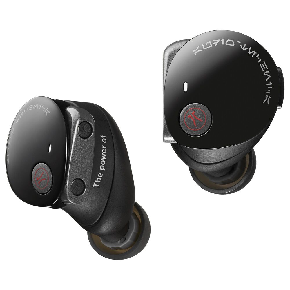 Audio-Technica Darth Vader Limited-Edition True Wireless Earbuds in Gloss Black and Metallic Silver, , large