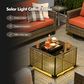 HOMLUX 4-Piece Outdoor Sofa Set in Orange, , large