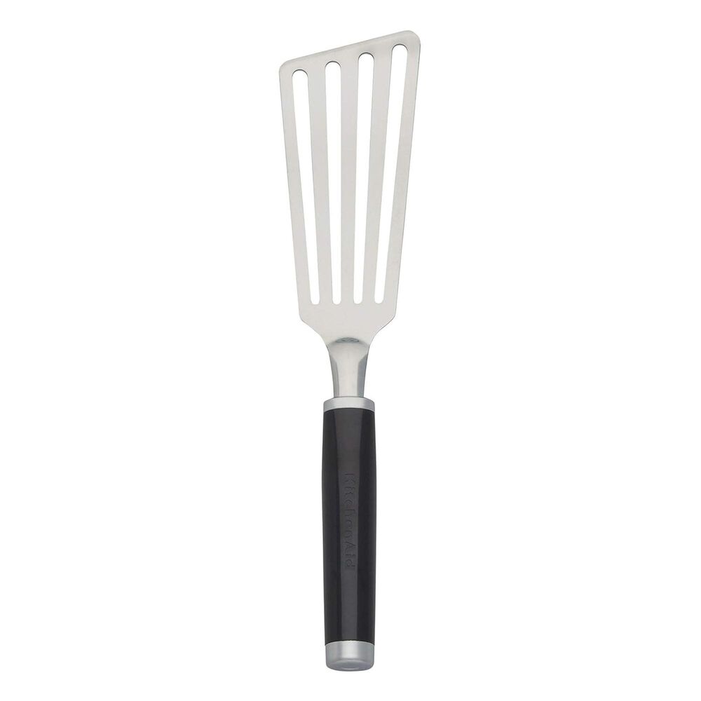 KitchenAid Classic Flex Turner in Stainless Steel and Black, , large