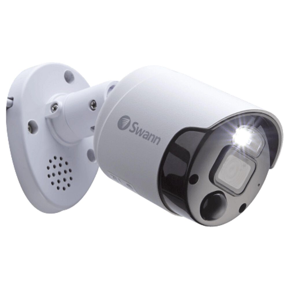Swann Enforcer 4K Add-on Bullet Camera in White and Black, , large