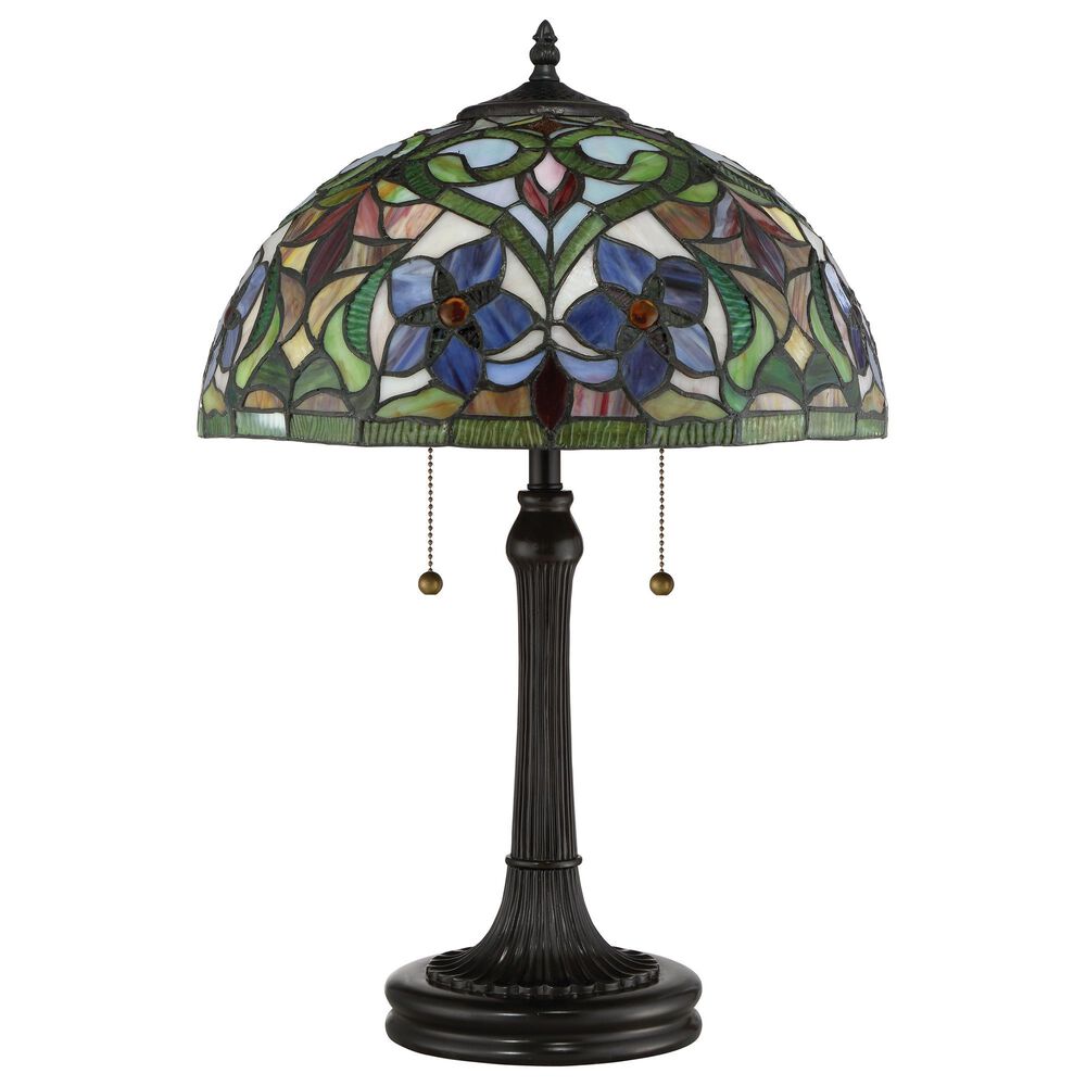 Quoizel Violets Table Lamp in Vintage Bronze, , large