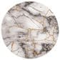 Safavieh Craft CFT877F Grey and Gold 11" Round Area Rug, , large