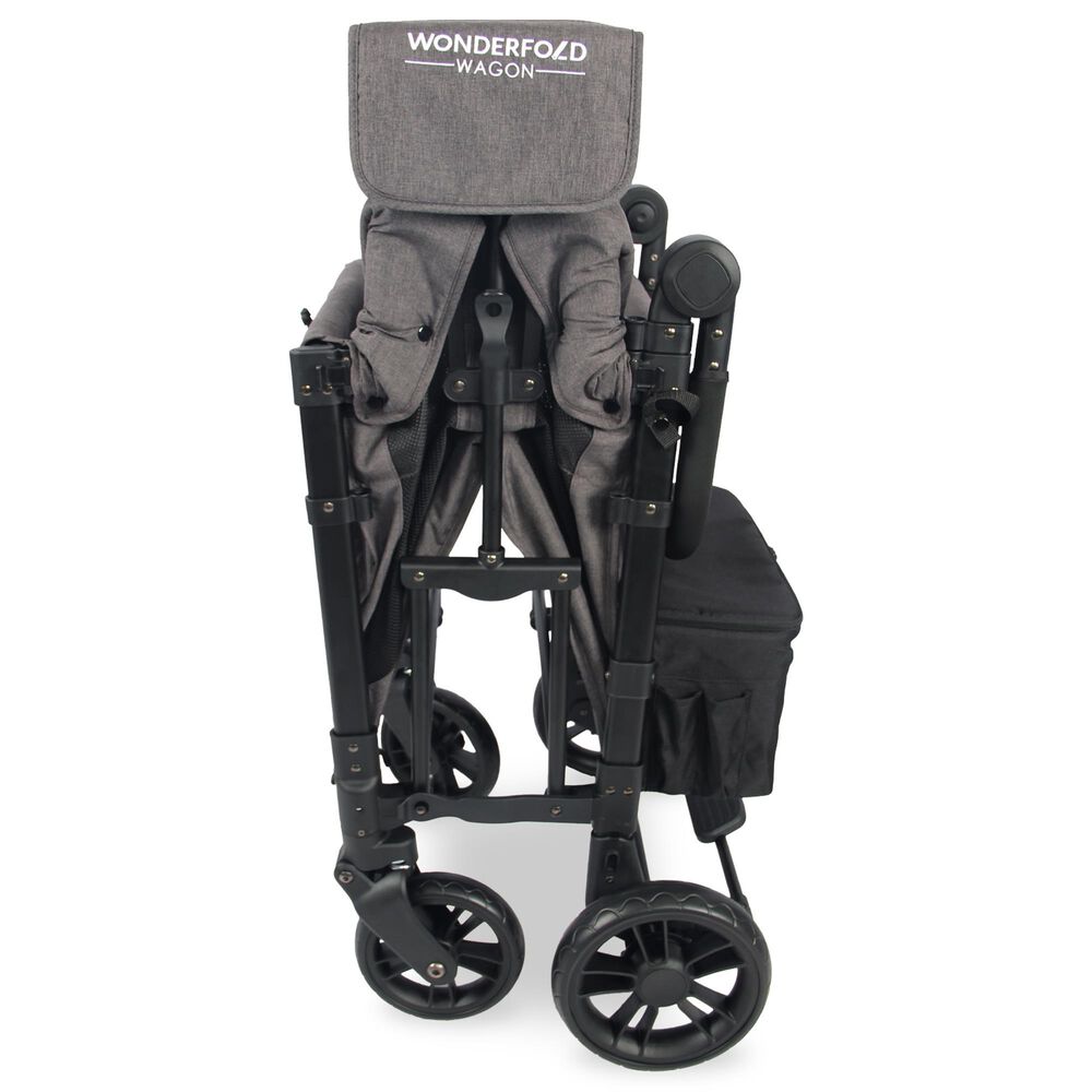 Wonderfold Elite Double Stroller Wagon in Charcoal Gray, , large