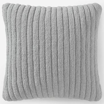 Sunday Citizen Snug Piped 20" Square Throw Pillow in Cloud Gray, , large