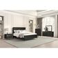 Furniture of America Bashford Queen Panel Bed in Natural Oak, , large