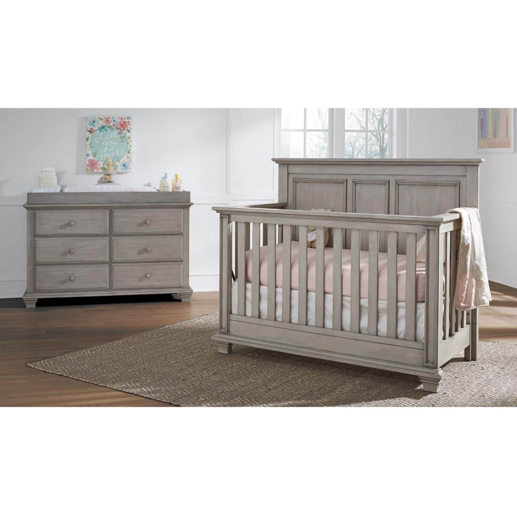 Oxford Baby Kenilworth 6 Drawer Dresser in Stone Wash