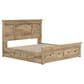 Ashley Makidern King Storage Bed with Six Drawers in Tan, , large