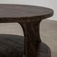 Fallridge Balam 1-Shelf Cocktail Table in Stained Dark, , large