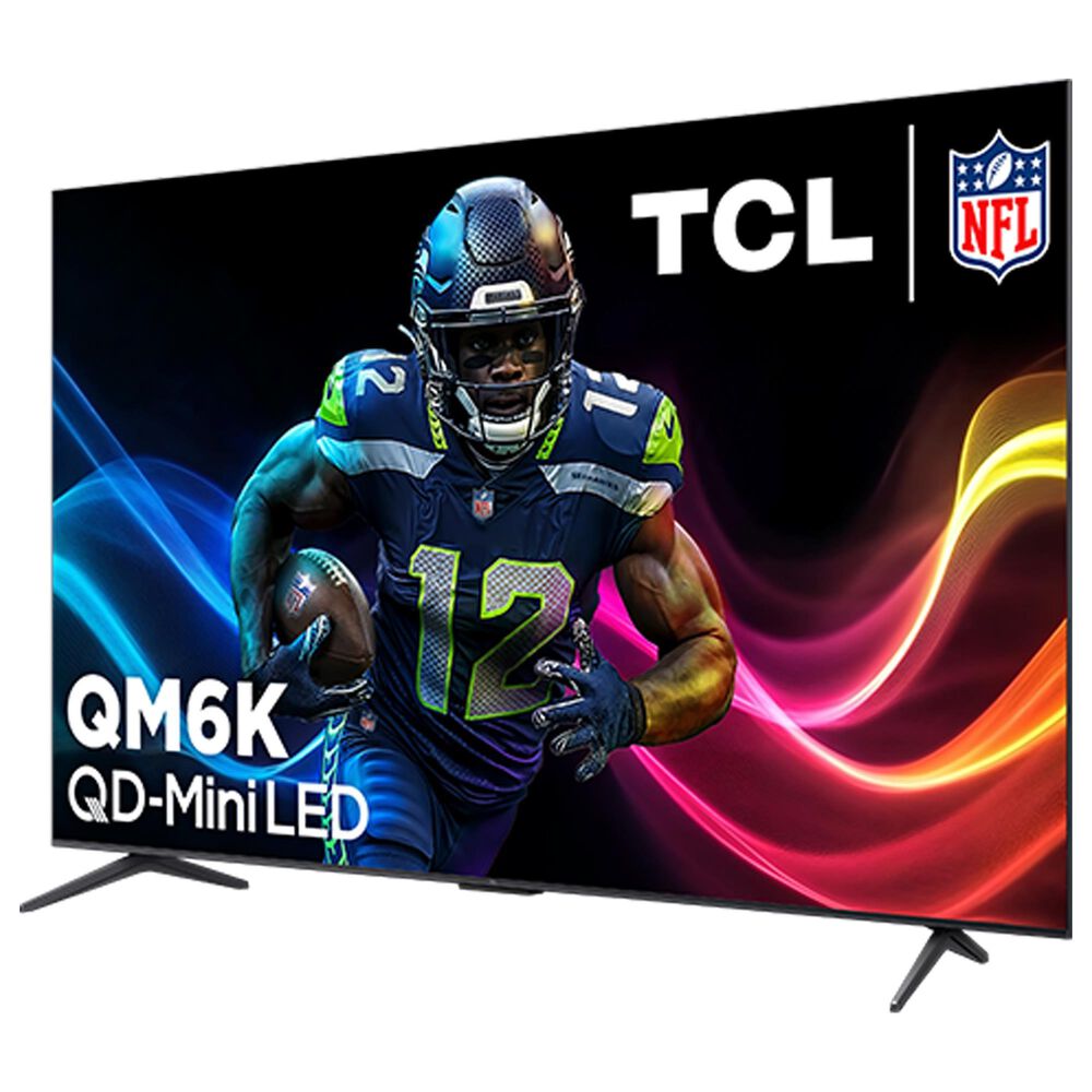 TCL 85&quot; Class QM6K Series QD-Mini LED QLED 4K UHD with Google TV in Black - Smart TV, , large