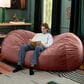 Jaxx Grand Lounger 7" Bean Bag Sofa in Mauve, , large