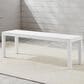 Linon Home Decor Holland Outdoor Bench in White, , large