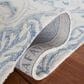Safavieh Micro-Loop MLP532A 11" x 15" Ivory and Blue Area Rug, , large