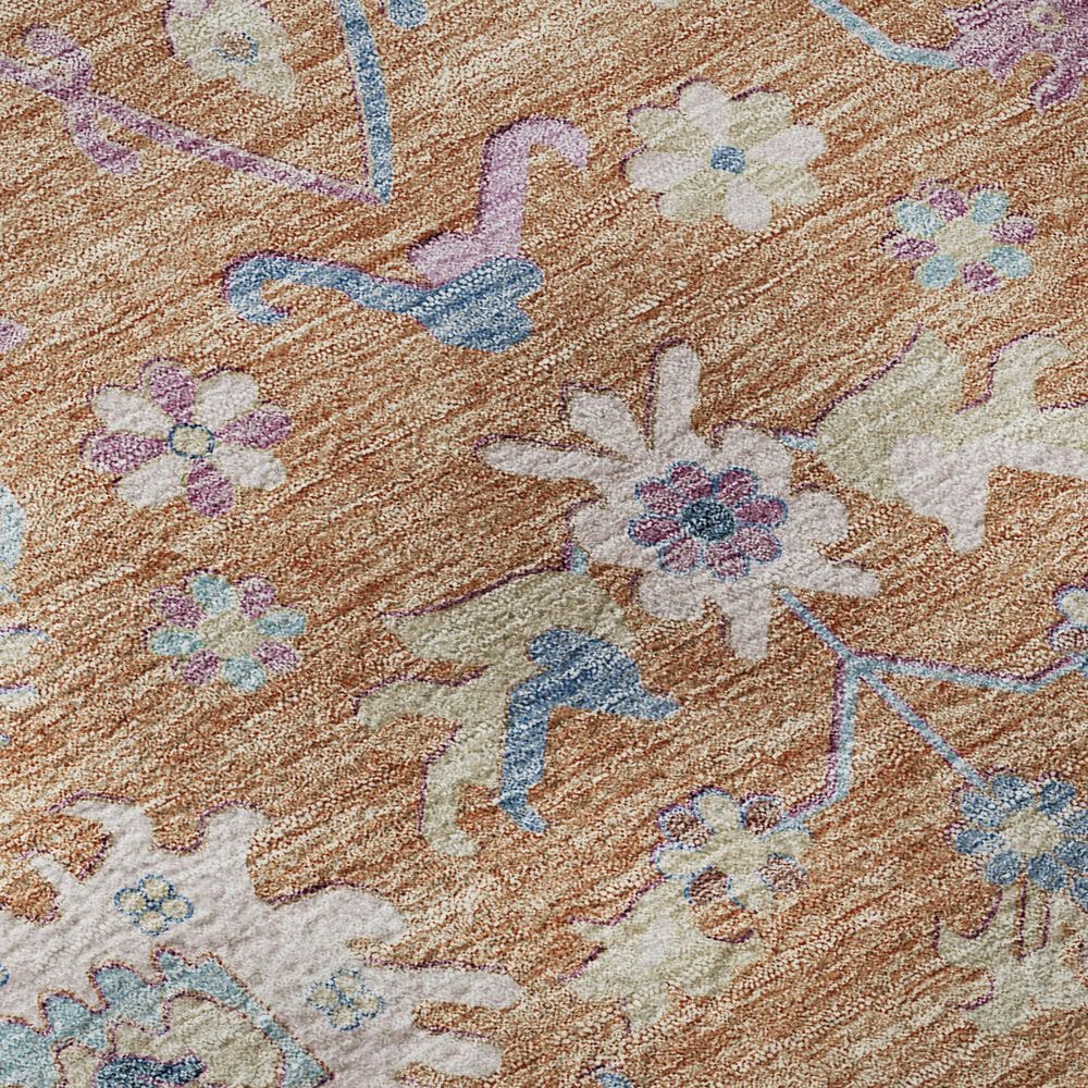 Dalyn Rug Company Hatay HY7 2&#39;3&quot; x 7&#39;6&quot; Orange Runner, , large