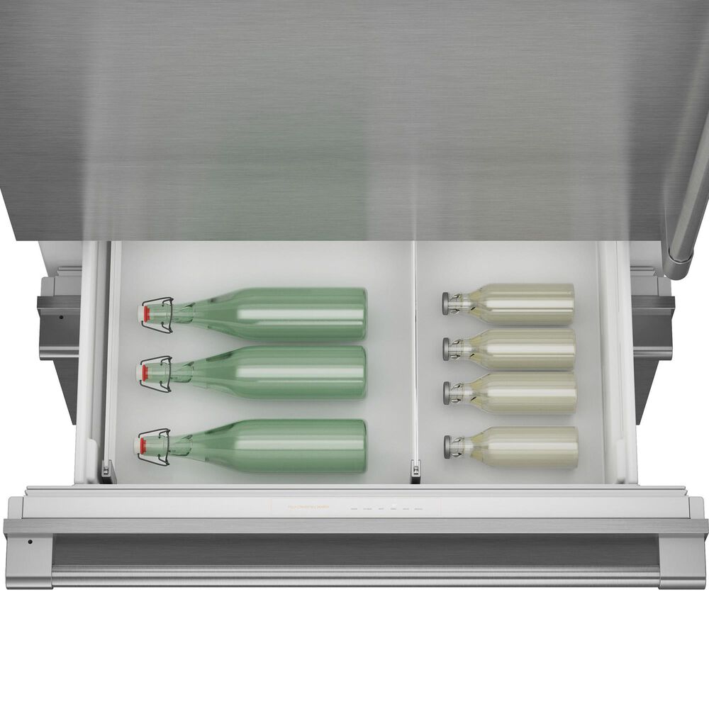 Monogram 20.1 Cu. Ft. Integrated Built-In Bottom Freezer Refrigerator with Right Hinge in Panel Ready, , large