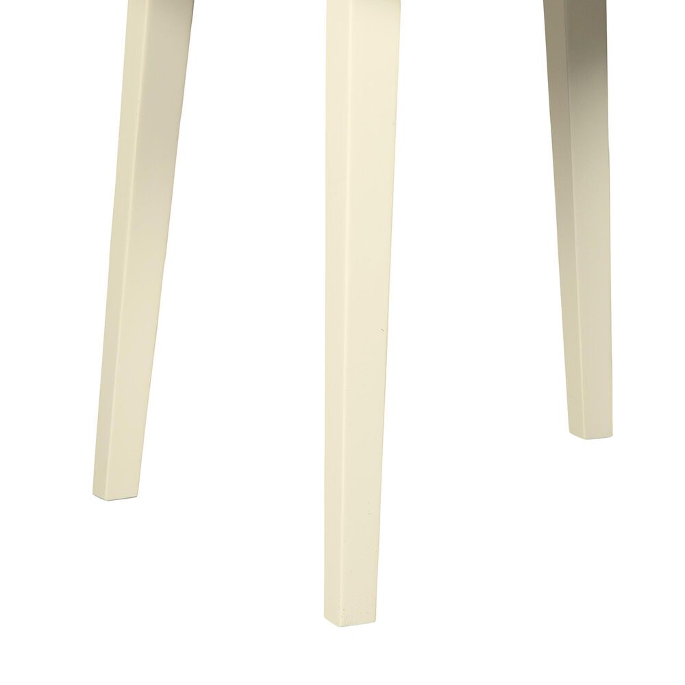 Ashley Woodanville Round Dining Table with 2 Drop Leaves in Cream and Brown - Table Only, , large