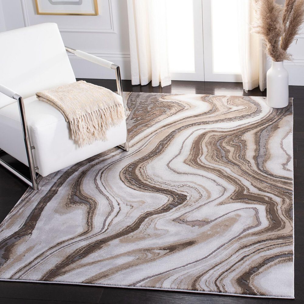 Safavieh Craft 4&#39; x 6&#39; Gold and Grey Area Rug, , large