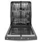 GE Appliances 24" Built-In Bar Handle Dishwasher with 45 dBA Quiet Package in White, , large